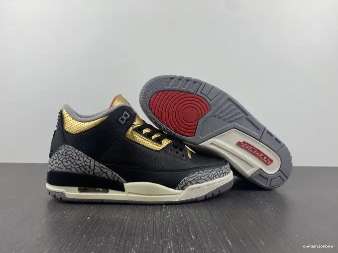 Air WMNS Jordan Gold CK9246-067 Black 3 0513